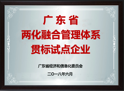 大慶廣東省兩化融合企業(yè)